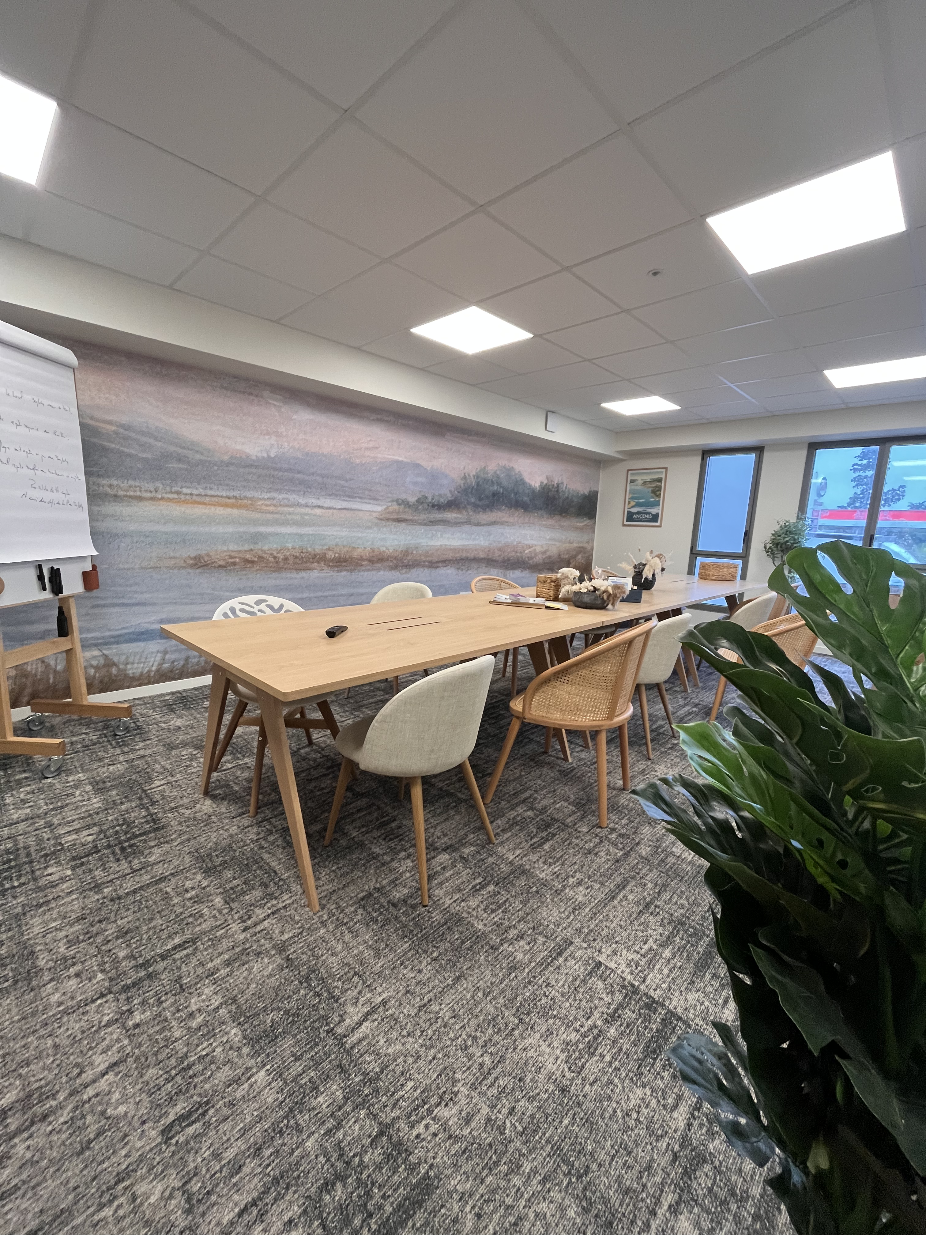 Réalisation bureau salle de réunion