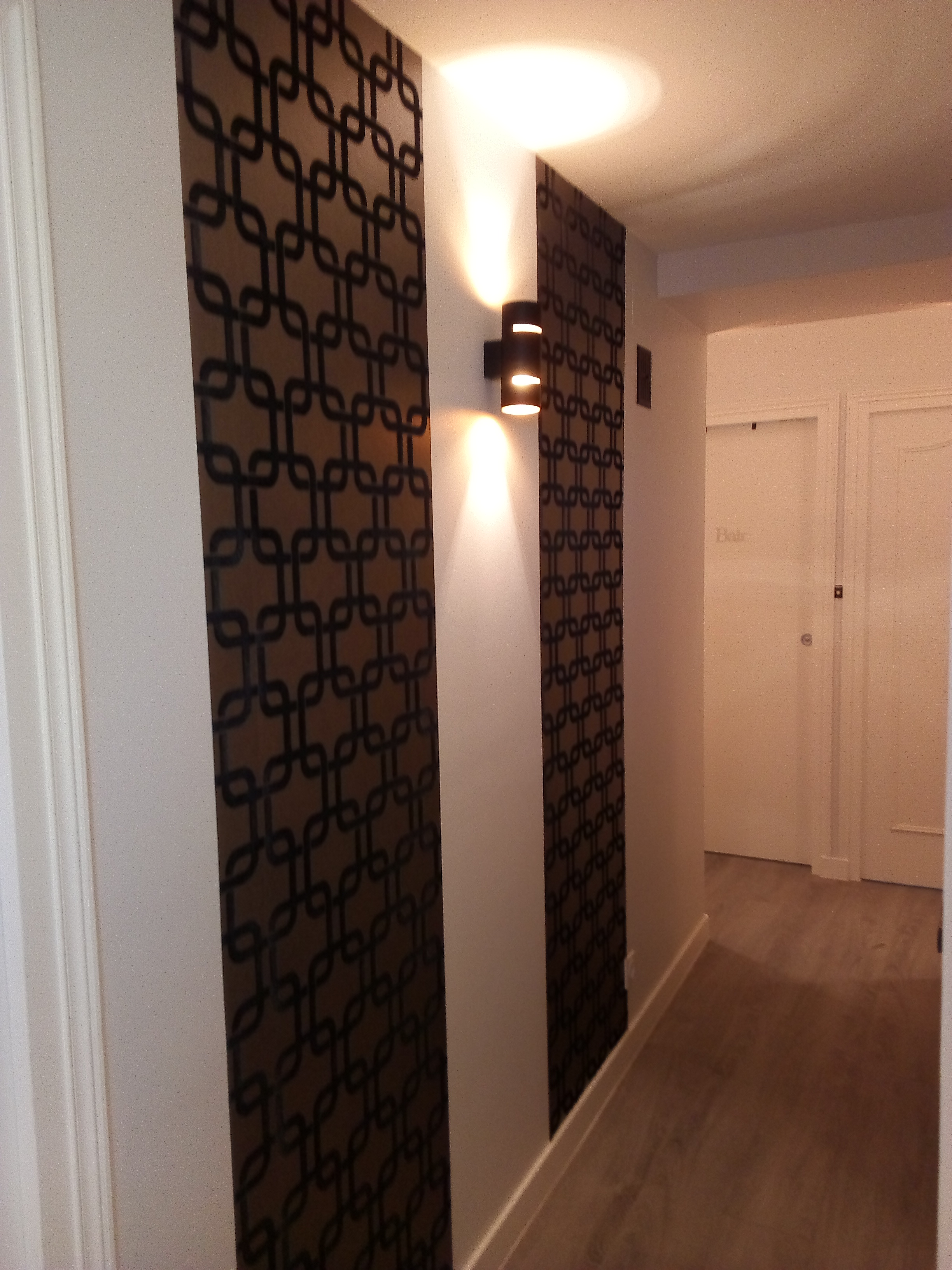 Réalisation couloir